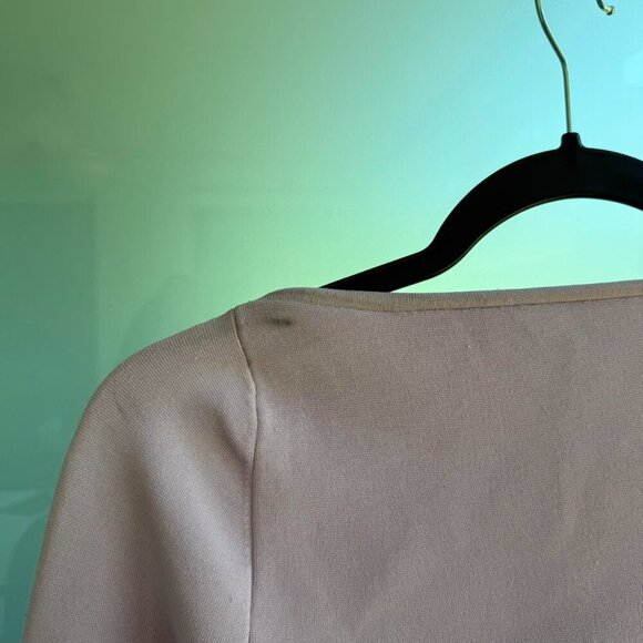 A.L.C. Lavender Long Sleeve Knit Crop Top - Picture 6 of 6